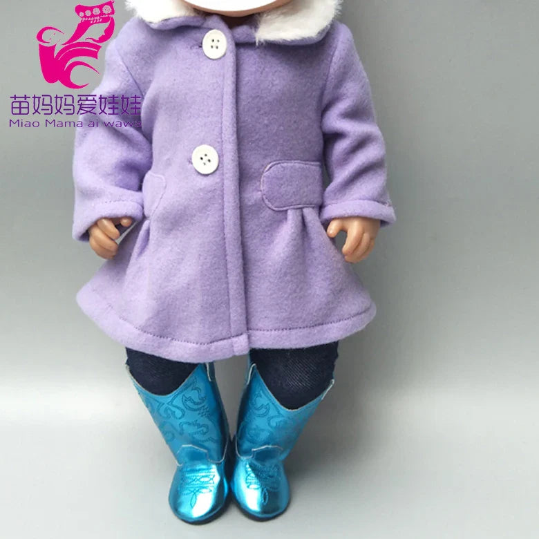 18" American Doll Clothes Set — Jacket and Pants Outfit for Baby Dolls