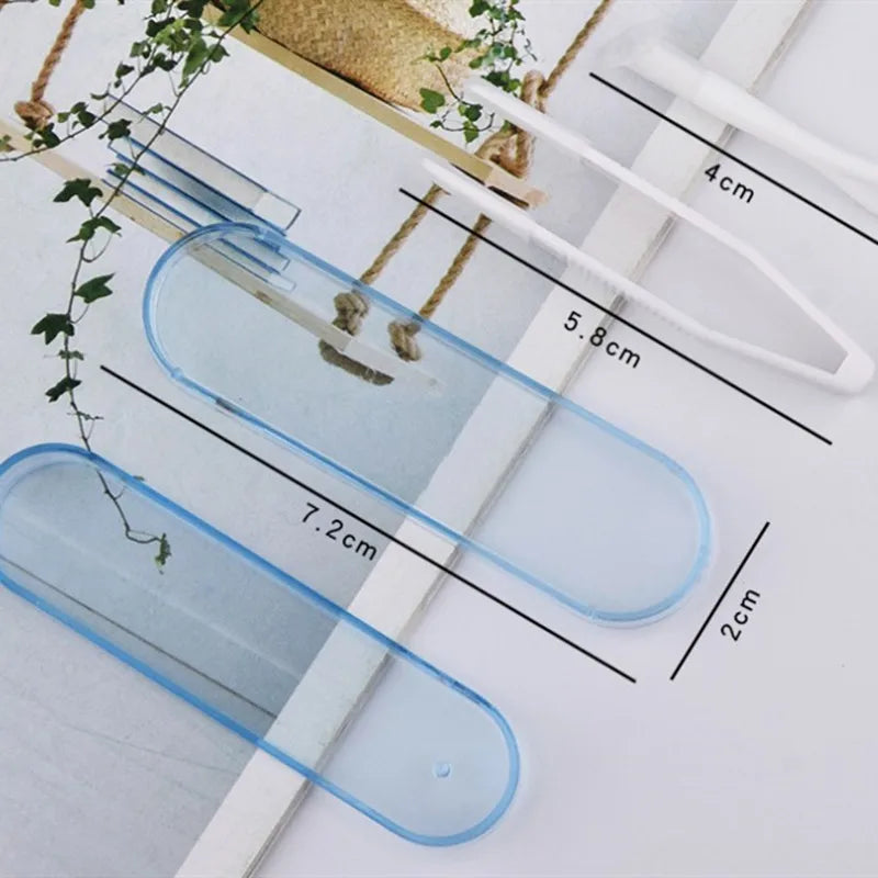 Professional Contact Lens Tweezers Suction Stick Inserter Remover Tool Kit Eyewear Accessories Multicolor Set