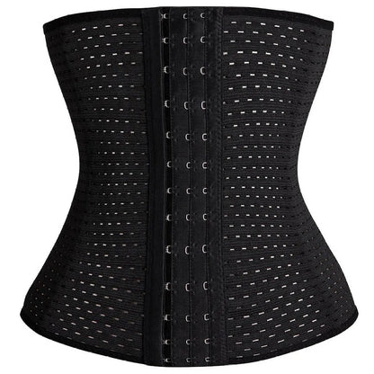 Plus Size XS-5XL Steel Boned Waist Trainer Corset for Women – Postpartum Shapewear Bustier Cinta Modeladora