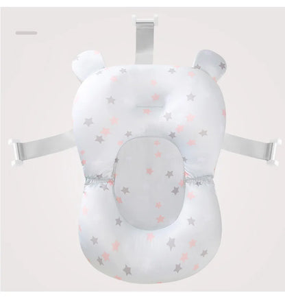 Non-Slip Baby Bath Cushion – Newborn Safety Support Pad & Soft Bathtub Mat