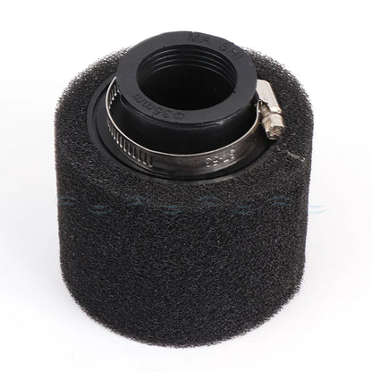 35–60mm Foam Air Filter – Red Elbow Neck Sponge Cleaner for Scooter, Dirt Bike, Motorcycle | Kayo BSE Compatible
