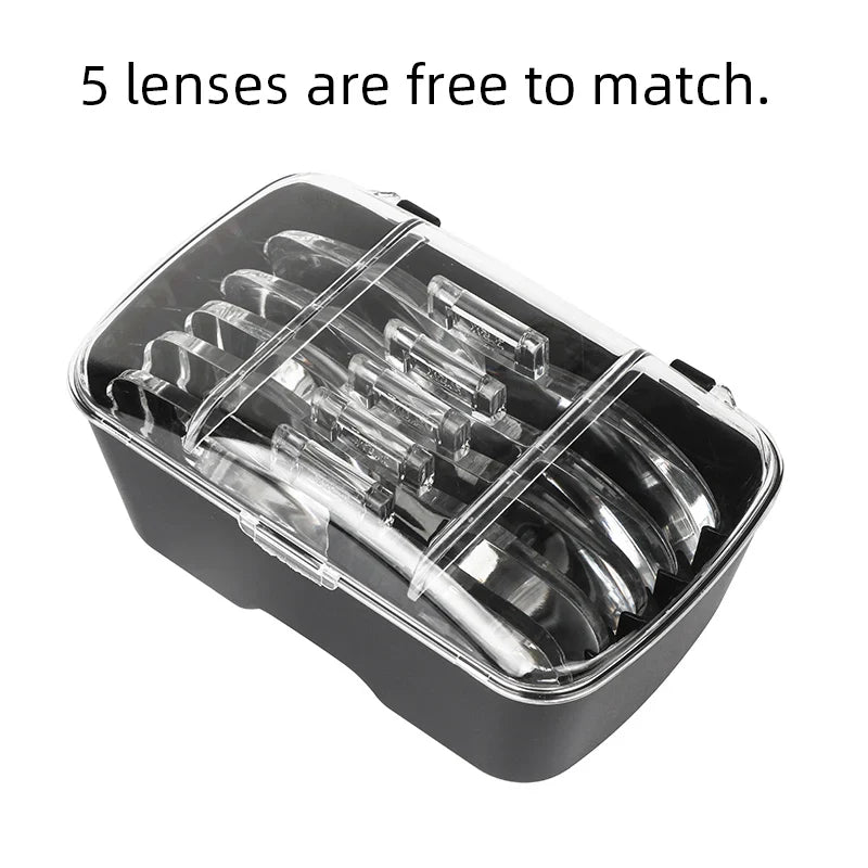 LED Headband Magnifier — Professional Loupe Glasses for Jewelry, Watch & Electronic Repair with 1X–3.5X Lenses