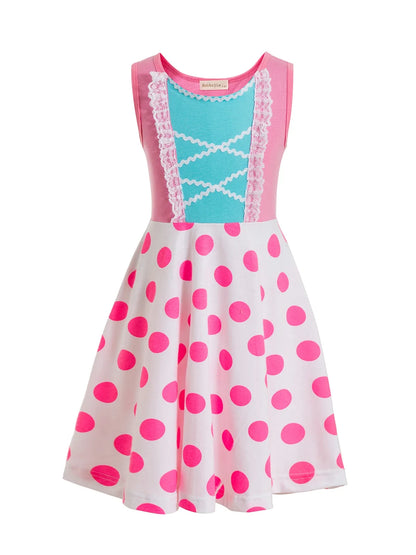 Jessie Cowgirl Costume Dress - Cute Toy Story Inspired Outfit for Girls & Toddlers