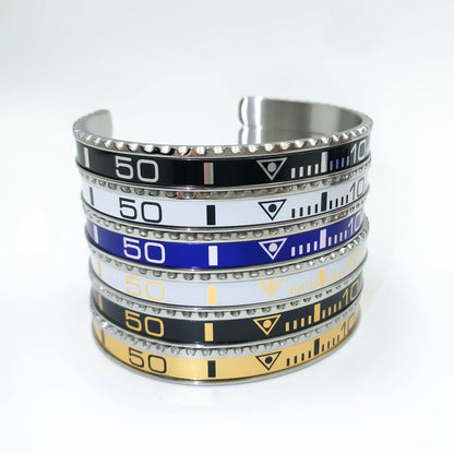 New Stainless Steel Digital Display Bracelet — Fashion Jewelry for Men & Women