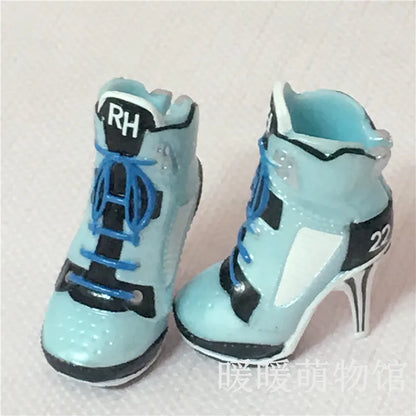 Original Rainbow School Doll – Multi-Style Shoes & DIY Dress-Up Accessories for Girls