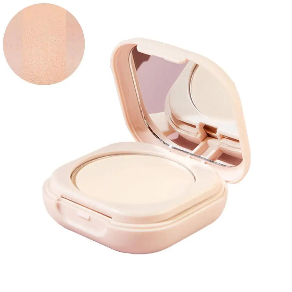 Korean Loose Powder – Full Brightening Concealer, Mineral Face Foundation, Long-Lasting Pressed Compact Makeup Powder