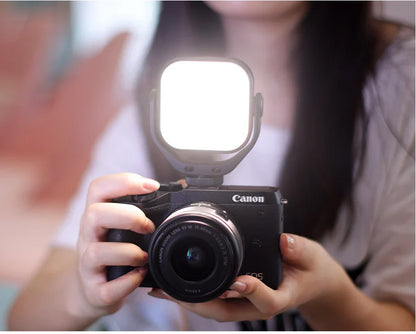 Ulanzi Vijim VL66 Adjustable LED Video Light – 360° Rotatable, Rechargeable Fill Light for DSLR, SLR & Mobile