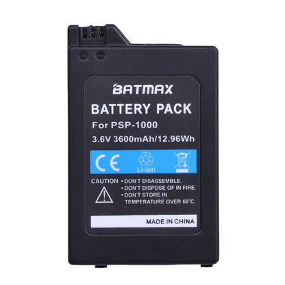 Batmax 3600mAh PSP1000 Battery — Replacement PSP-1000 Power Pack for Sony PlayStation Portable (1001-1006)