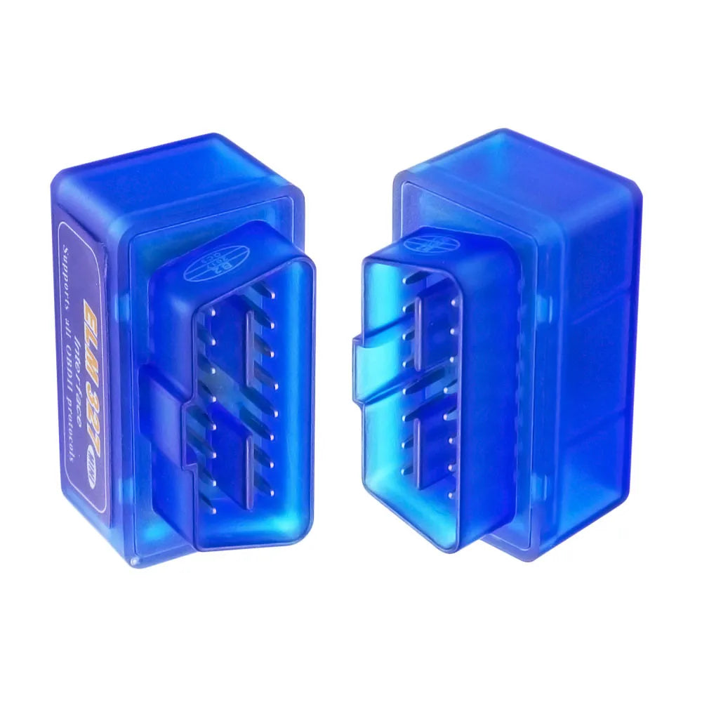 Effortless Car Diagnostics: Super Mini ELM327 V2.1 Bluetooth OBD2 Scanner - Compatible with Android & iOS, OBD II Code Reader for Easy Car Maintenance