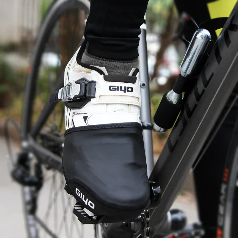 GIYO Winter Bicycle Toe Covers – Rainproof & Windproof Bike Shoe Covers for MTB & Road Cycling, Men & Women Booties