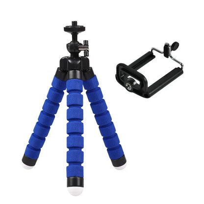 Flexible Mini Octopus Tripod for GoPro Hero 12/11/10/9/8/7 Black MAX & Action Cameras Accessories
