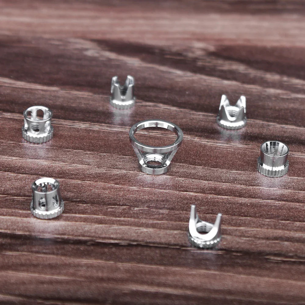 Airbrush Cover Caps – Crown, Tomahawk, Hollow Condensing & Spatter Fan Caps Accessory
