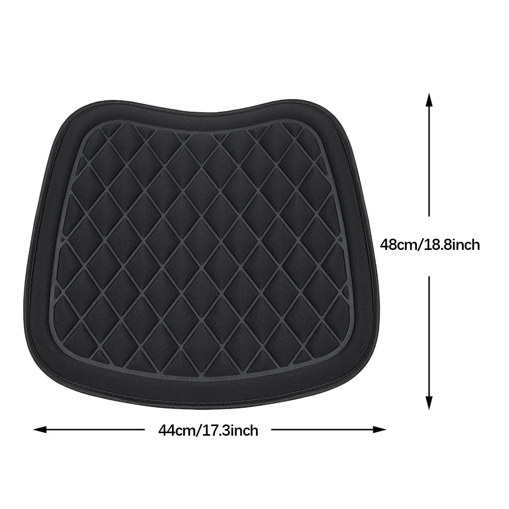 Washable Universal Car Seat Cushion – Breathable, Non-Slip Memory Foam for Vehicle & Office Chair Comfort