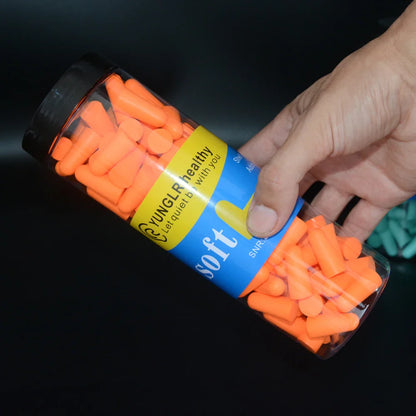 Foam Ear Plugs for Sleep – Noise Reduction, Music Cancelling, Anti-Noise Insulation Earplugs