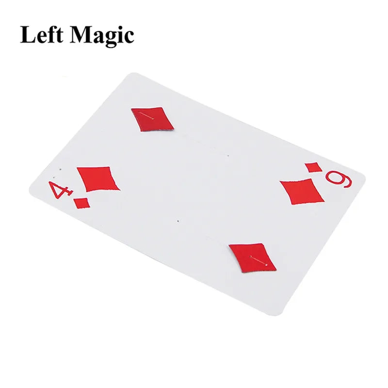 4-6 Point Moving Magic Trick - Close-Up Card Magic Prop Tool for Professional Magicians and Beginners