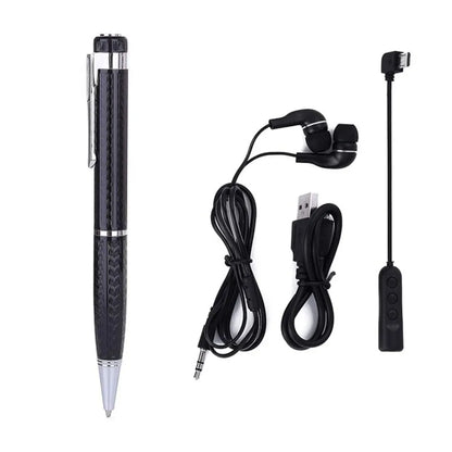Digital Voice Recorder Pen - Professional Long Distance Audio Sound Recording, U Disk, 8GB/16GB/32GB, WAV 192Kbps, Activated Dictaphone