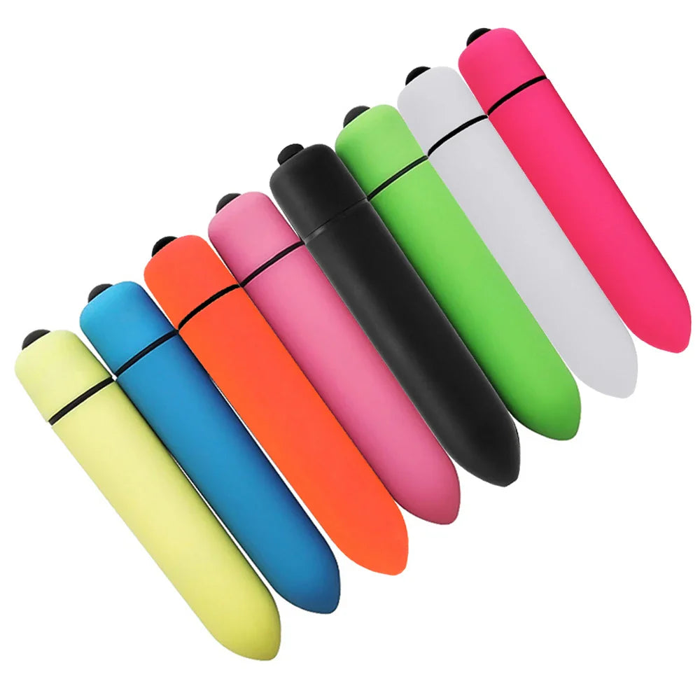 10-Speed Bullet Vibrator AV Stick – Mini G-Spot & Clitoris Stimulator, Dildo Sex Toy for Women