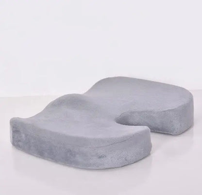 Ergonomic Bamboo Memory Foam Seat & Back Cushion – Slow Rebound Waist Support for Home & Office Chairs