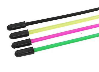 4PCS RC Antenna Protection Tubes — 380mm Plastic Pipe with Caps for 1/5, 1/8, 1/10, 1/14 RC Receivers & Crawler Cars
