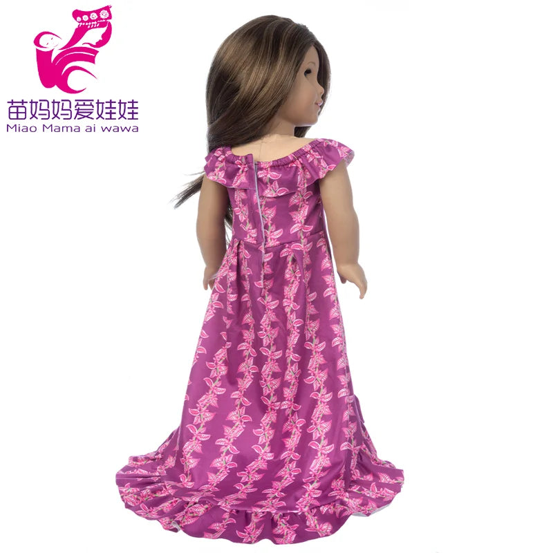 18-Inch Girl Doll Winter Coat — 43cm Baby Doll Jacket Outfit for Dressing