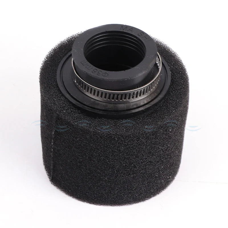 35–60mm Foam Air Filter – Red Elbow Neck Sponge Cleaner for Scooter, Dirt Bike, Motorcycle | Kayo BSE Compatible