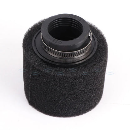 35–60mm Foam Air Filter – Red Elbow Neck Sponge Cleaner for Scooter, Dirt Bike, Motorcycle | Kayo BSE Compatible