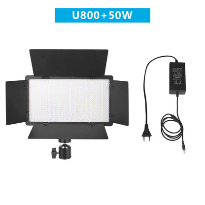 Nagnahz U800 LED Photo Studio Light - Portable Lighting for TikTok, YouTube, Gaming, and Live Video Recording