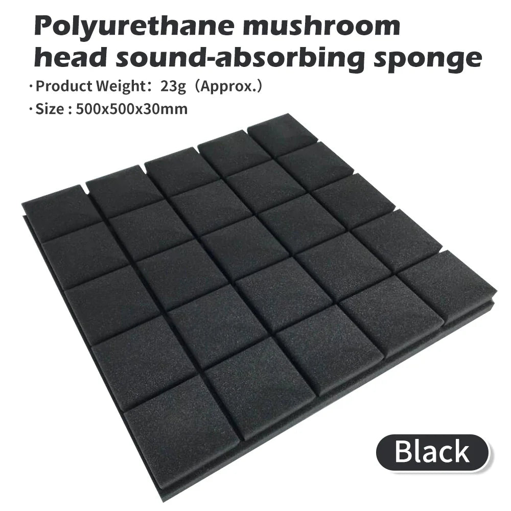 ESD Anti-Static Pin Insertion Foam – High-Density Soundproofing & Noise-Absorb Sponge Foam (200x200/150x150mm, 3/5/10/15mm)