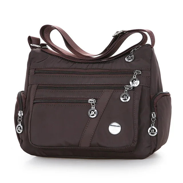 Yogodlns Oxford Waterproof Shoulder Bag – Women’s Casual Crossbody, Large Capacity Multifunction Messenger & Shopping Handbag