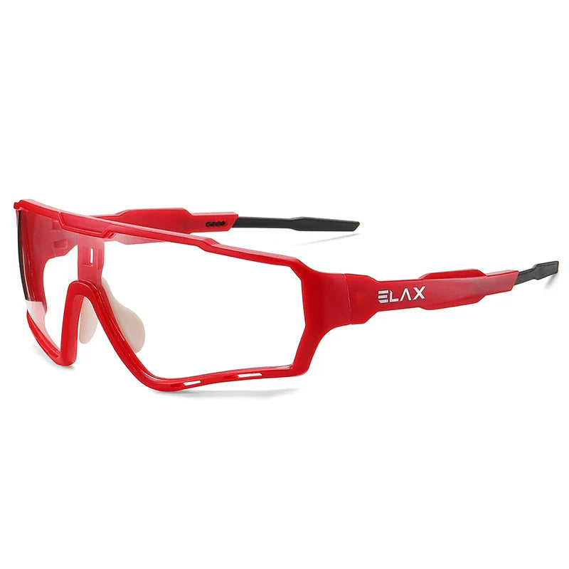 ELAX Photochromic Sunglasses – Sports Eyewear for Men & Women, MTB & Bicycle Cycling Glasses
