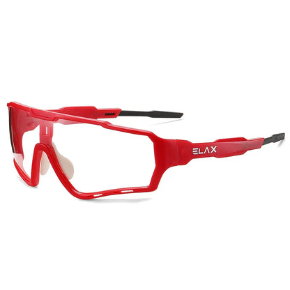 ELAX Photochromic Sunglasses – Sports Eyewear for Men & Women, MTB & Bicycle Cycling Glasses
