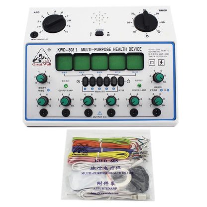 Electro Acupuncture Stimulator Machine – Nerve & Muscle Therapy with 6 Waveforms, 6 Output EMS Massager