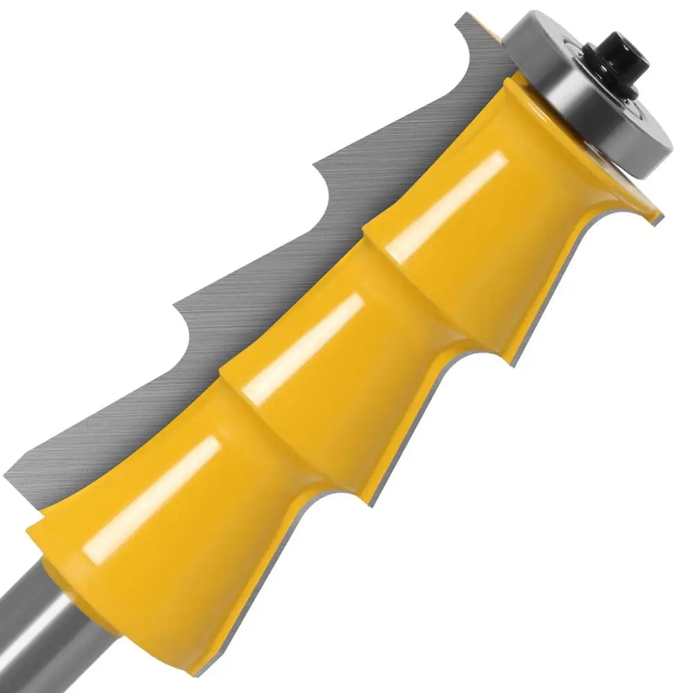 Louver Shutter Router Bit - 1/2 Inch Shank Woodworking Door Knife & Tenon Cutter Tool