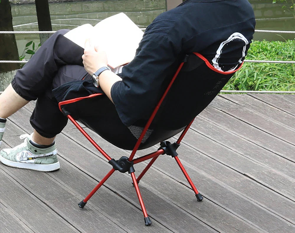 Detachable Portable Folding Moon Chair – Ultralight Outdoor Camping, Beach, Fishing, Hiking Picnic Seat