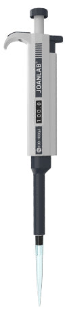 JOANLAB Digital Micropipette — Automatic Adjustable Plastic Pipette for Laboratory & Chemistry Experiments, Includes Pipette Tips