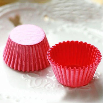1000PCS Mini Colorful Cupcake Paper Liners – Muffin Baking Cups Party Cake Decorating Cases