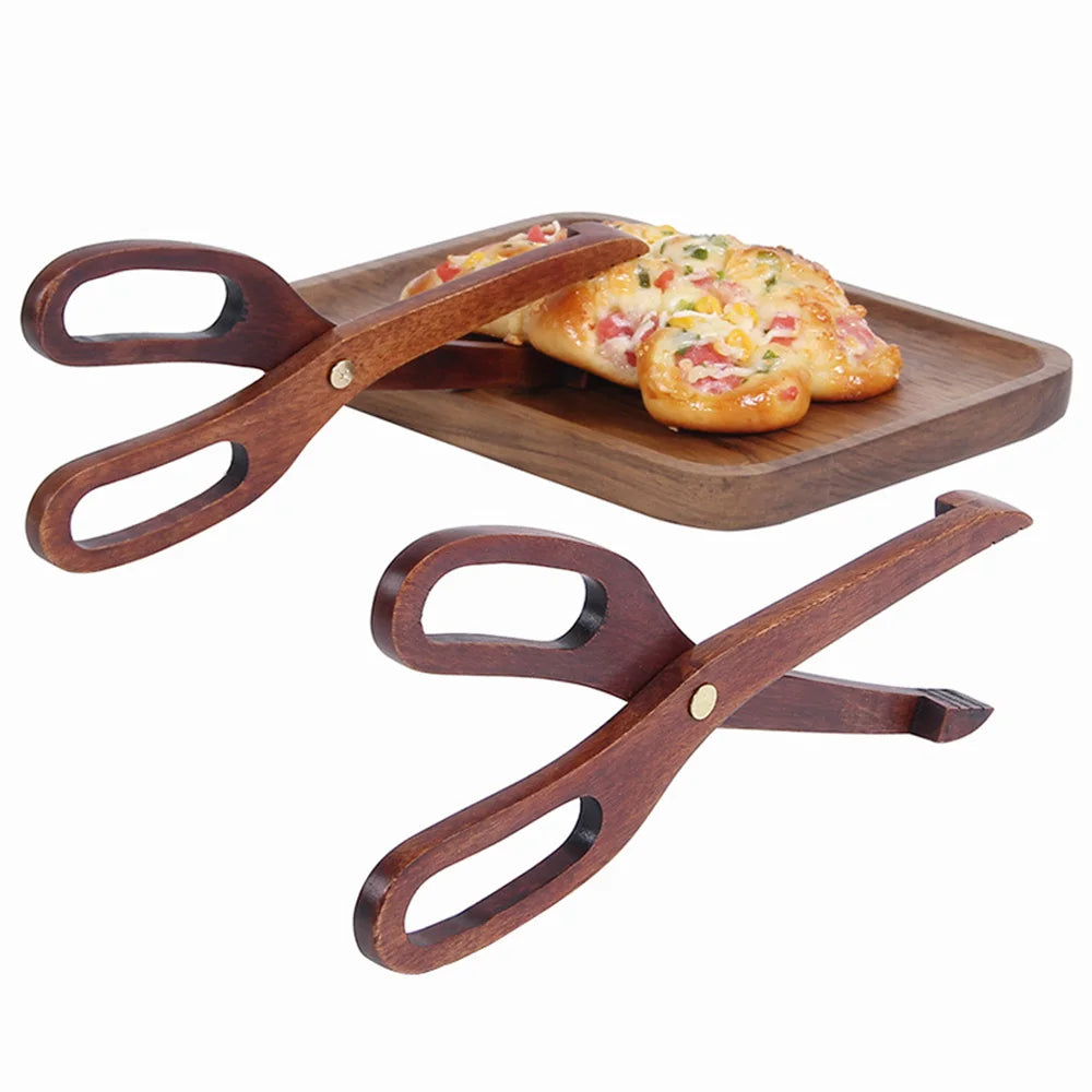 1-7pcs Teak Wood Tableware Set – Natural Wooden Spoons, Colander Spoon & Soup Skimmer Cooking Tool Kit