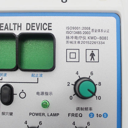 Electro Acupuncture Stimulator Machine – Nerve & Muscle Therapy with 6 Waveforms, 6 Output EMS Massager