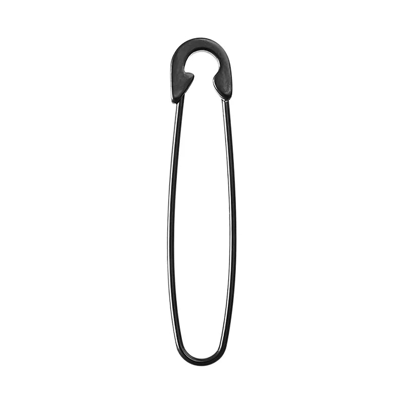 Colorful 18G Surgical Steel Safety Pin Earrings – Punk Hip Hop Cartilage & Eyebrow Piercing Stud Ear Cuff Jewelry Accessories