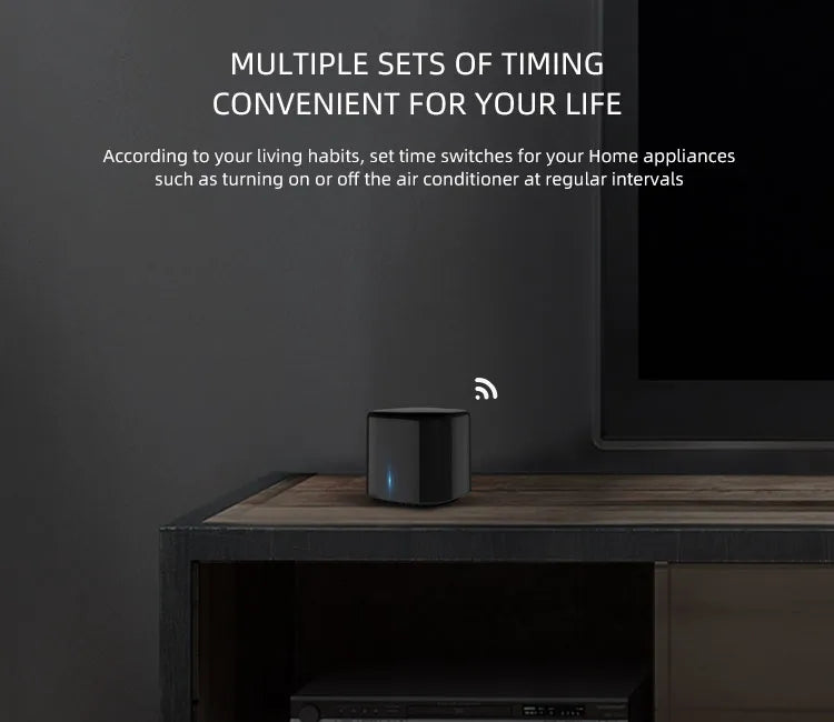 BroadLink RM4 BestCon RM4C Mini Wi-Fi Smart Remote – Voice Control with Google Home & Alexa Smart Hub