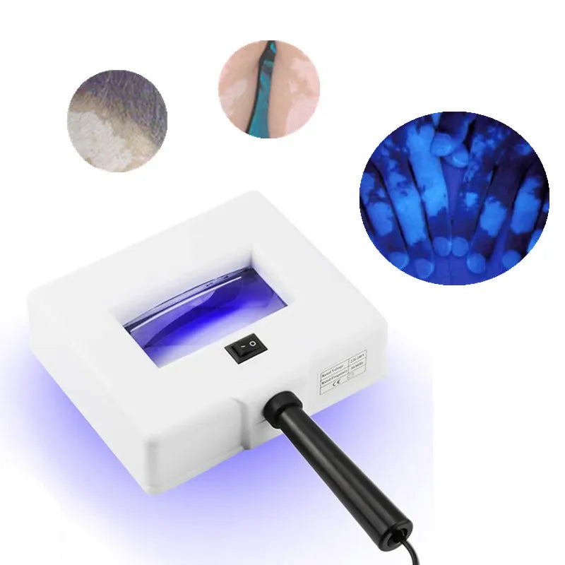 Professional UV Wood Lamp Skin Analyzer — Facial Diagnostic Device for Beauty & Skin Testing