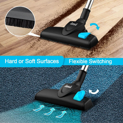 INSE I5 Corded Vacuum Cleaner – 18Kpa Powerful Suction, 600W Motor, Stick & Handheld for Home, Pet Hair & Hard Floors