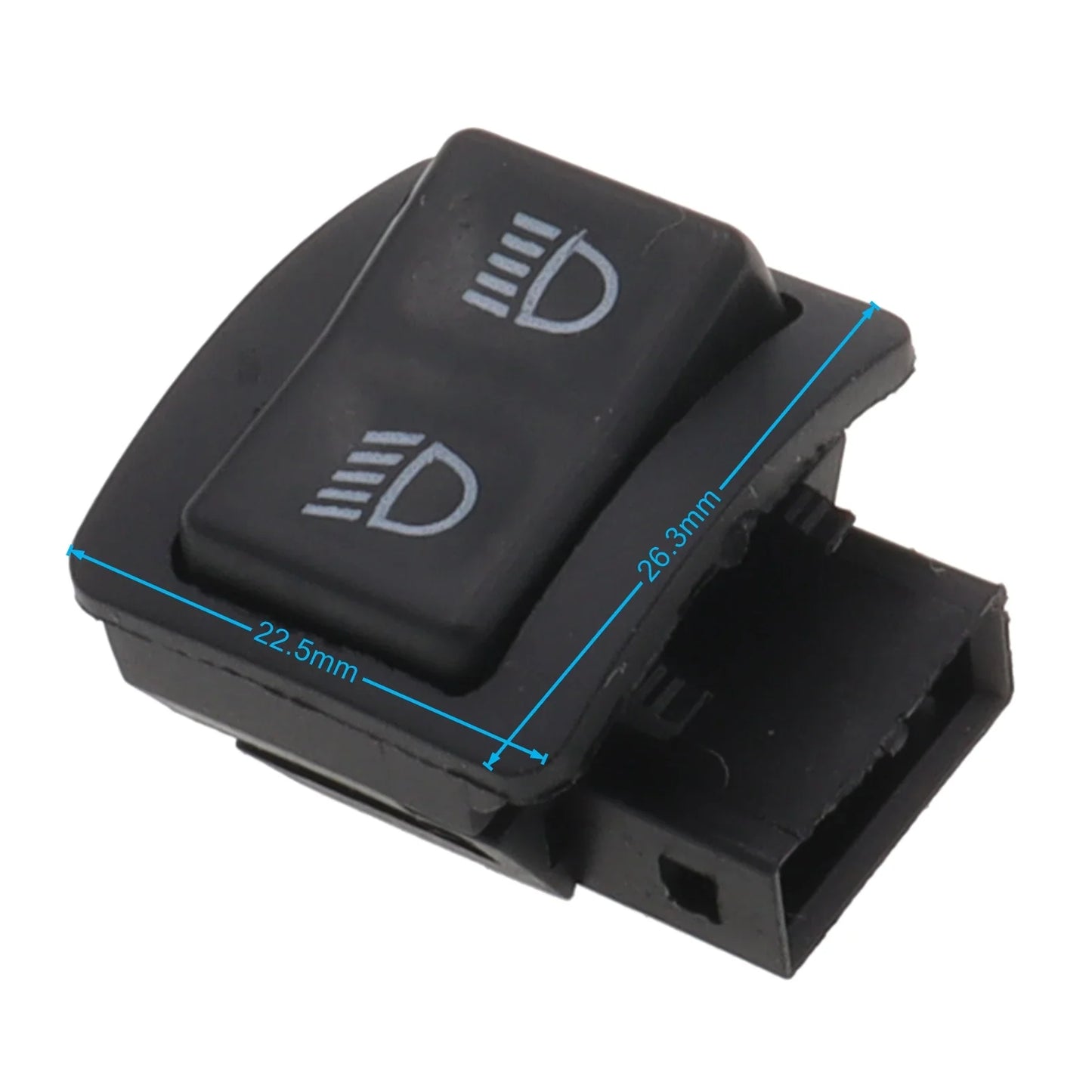 5Pcs Motorcycle Handlebar Switch Set – Headlight, Horn, Turn Signal & Starter Buttons for Scooter/Moped