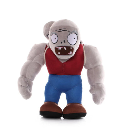 Plants vs Zombies 30cm Plush Toys – Gargantuar, Pirate, Duck Zombie Soft Stuffed Dolls for Kids Gifts