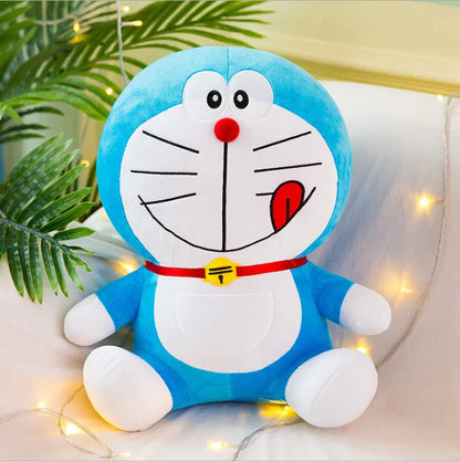 Anime Doraemon Kawaii Plush Toy – Soft Stuffed Animal Doll, Birthday Gift for Kids & Girlfriend