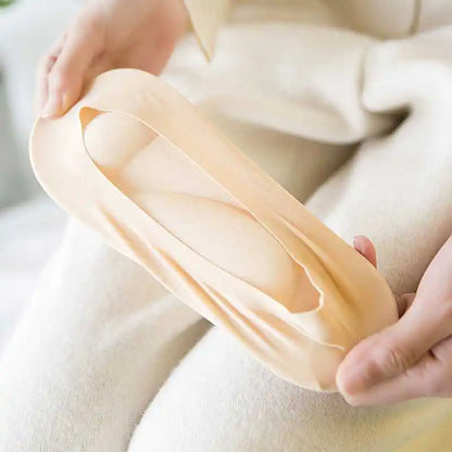 Women's 3D Stretch Breathable Deodorant Running Cushion Insoles - Orthopedic Pad for Invisible Sock Shoes - WD-1