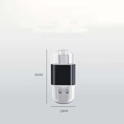 USB 2.0 Type-C Card Reader – SD, TF, MicroSD OTG Adapter for Huawei, Xiaomi, Android Phones & PC