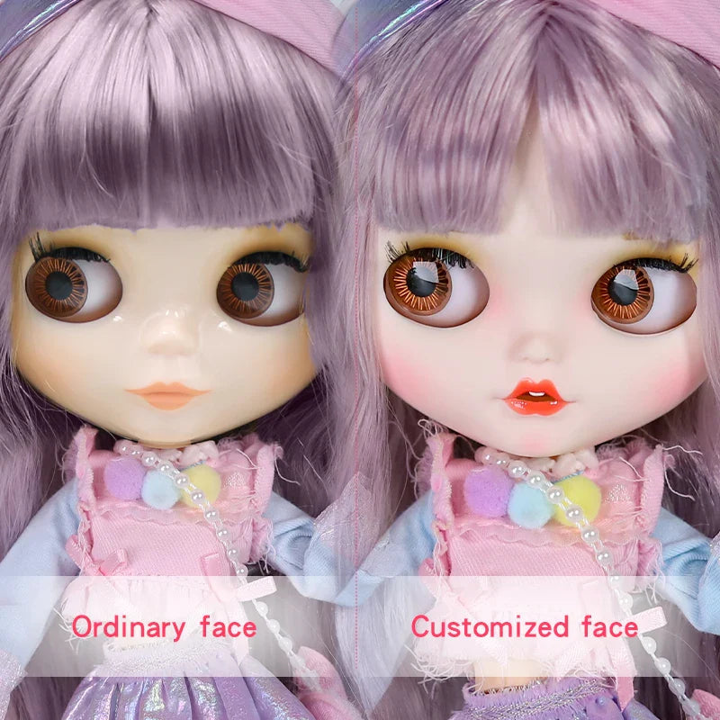ICY DBS Blyth Doll – 1/6 Joint Body BJD Anime Doll, 30cm White Skin Matte Face Special Combo Toy