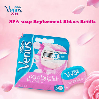 Gillette Venus Safety Razor for Women - 3/5 Blade Shaver for Face, Arms, Legs, and Hair Removal