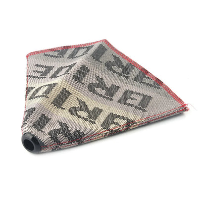 JDM Style Bride Canvas Shift Knob Boot Cover - Universal Racing Shift Lever Knob Collars, RS-SFN059